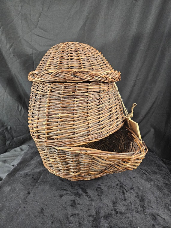 Vintage Historic Basket Collection Potato Basket With Reversible Bowl Style Lid Art. No. MW12 Etsy