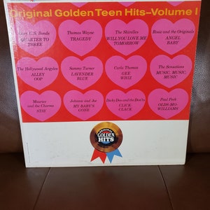 Vintage vinylplaat, originele gouden tienerhits - vol. ik (26)