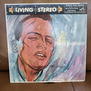 Vintage Vinyl Record Album, Harry Belafonte, My Lord What a Mornin&#39; (13)
