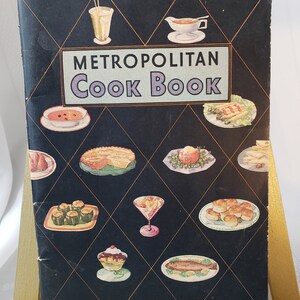 Vintage Metropolitan Cook Book Recipe Booklet #1