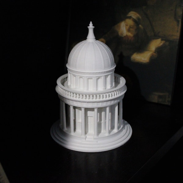 Arquitectura renacentista - Tempietto de Bramante - Modelo de impresión 3D