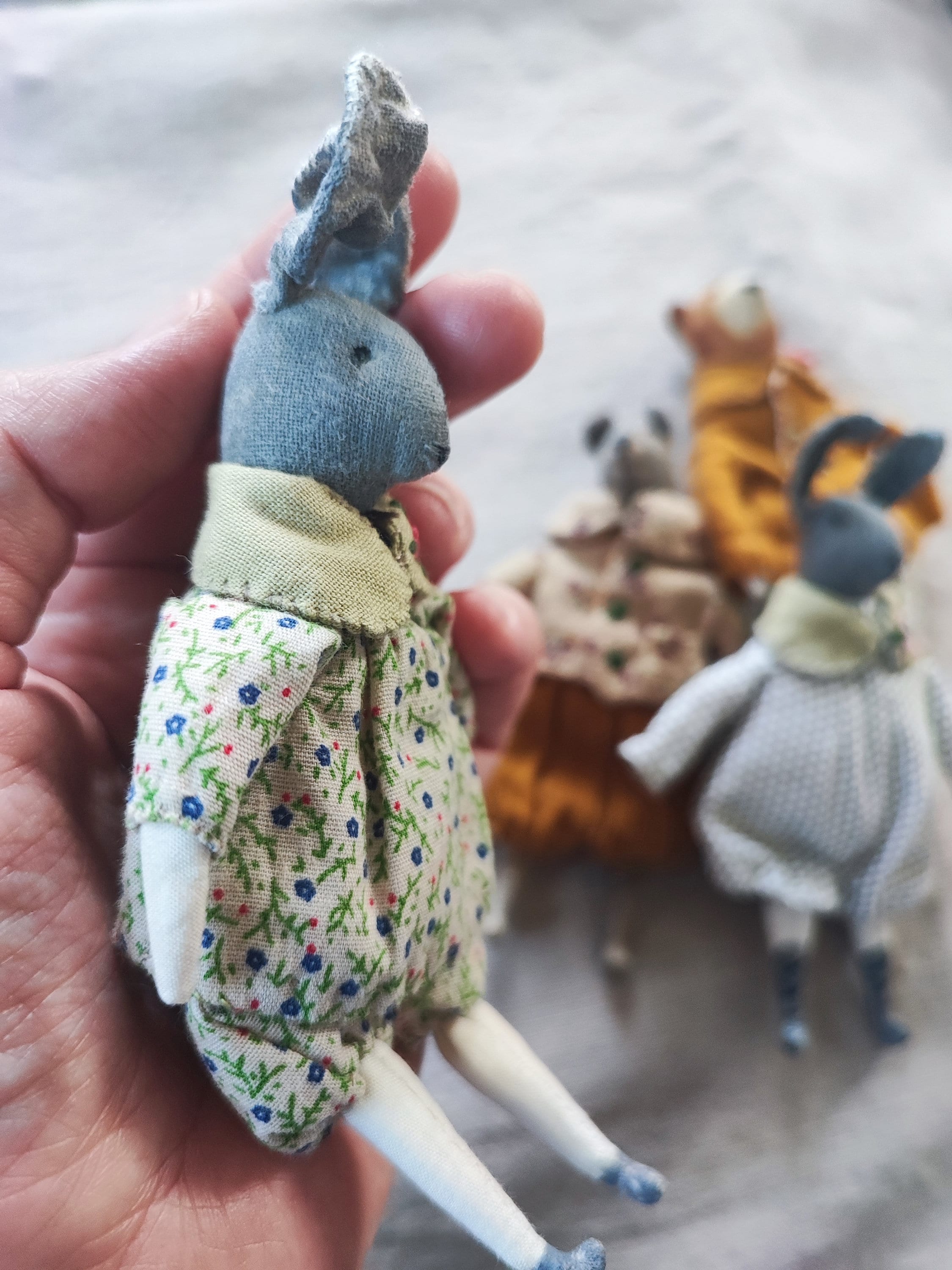 Handmade Collectible Rabbit - Etsy UK