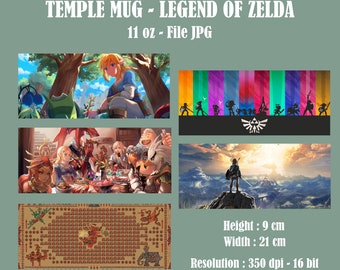 Temple mug - Legend of Zelda