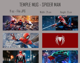 Temple Mug - Spider man