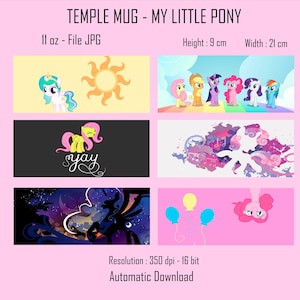 Temple mug - My little pony