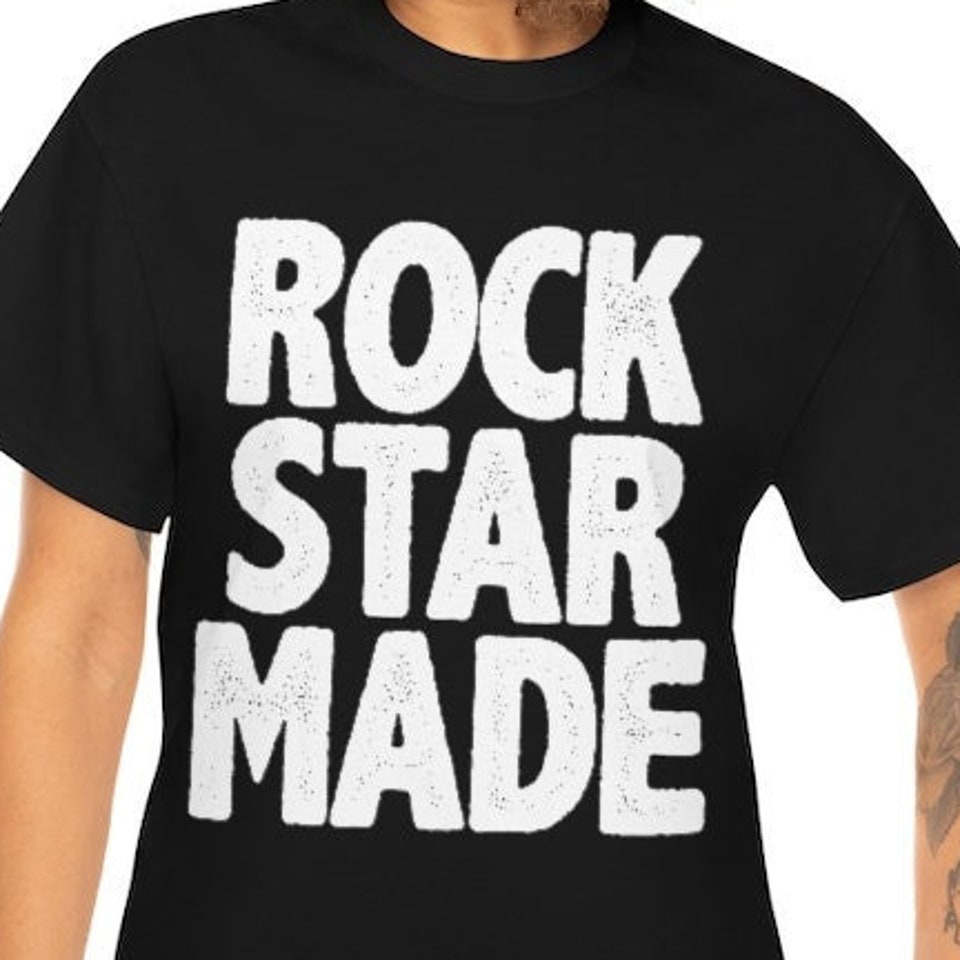 ROCK STAR MADE ROCKSTAR MADE RAP HIP HOP TRAP T-Shirt :  Clothing, Shoes & Jewelry