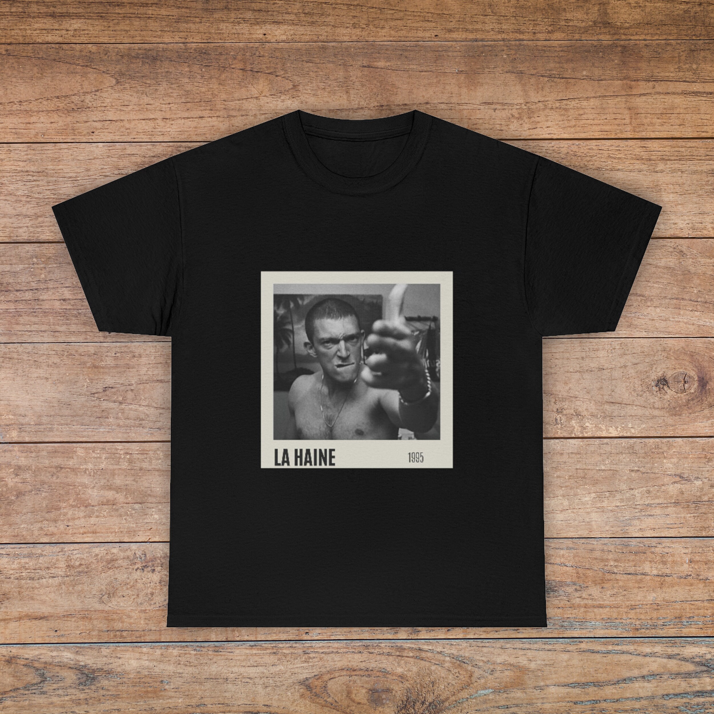Discover La Haine Film T-Shirt, Retro Movie Shirt, 90's Film Print Clothing, Unisex Cotton Tee