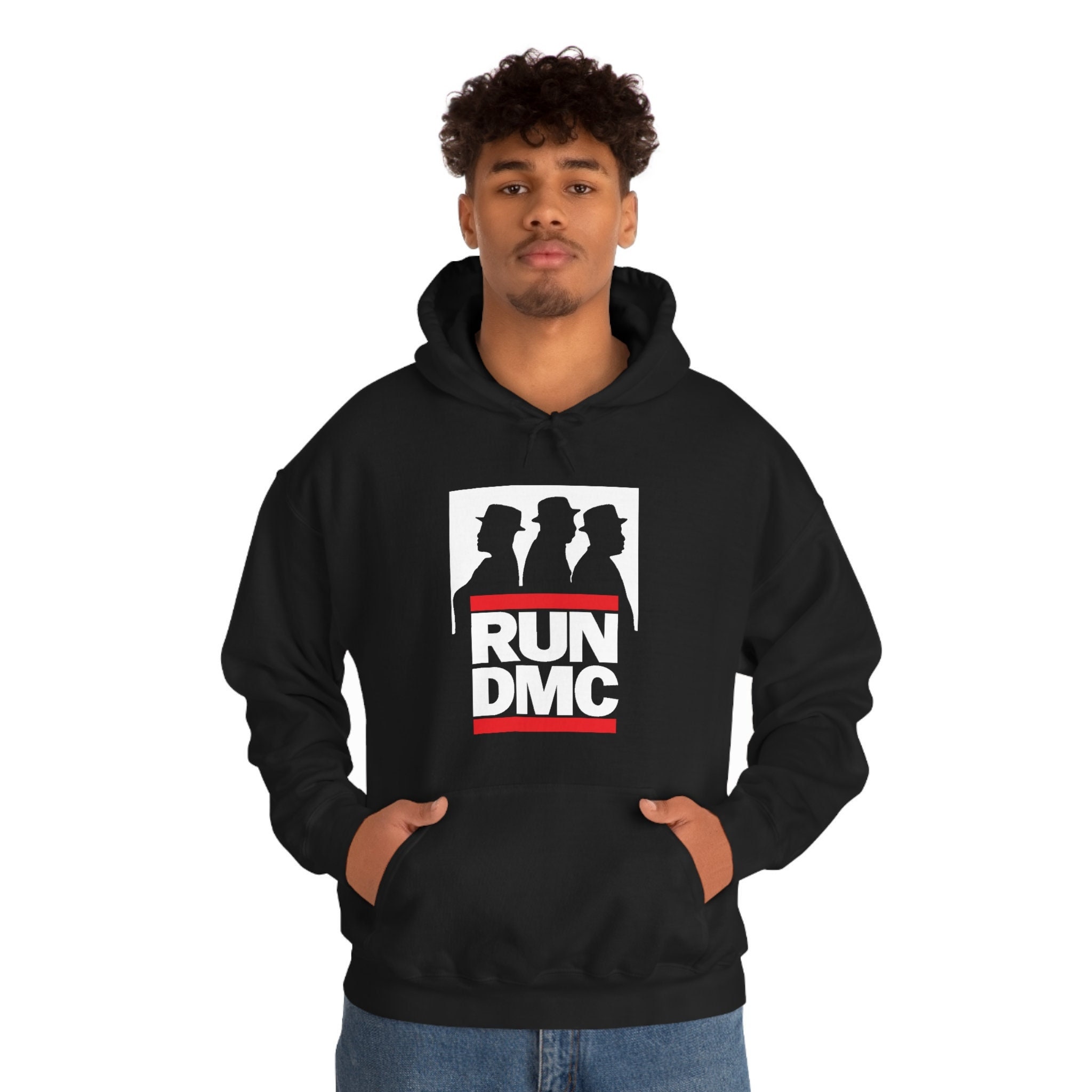 Discover Retro RUN DMC Hoodie, Run Dmc Sweatshirt, 80's Hip Hop, Old School Hip Hop