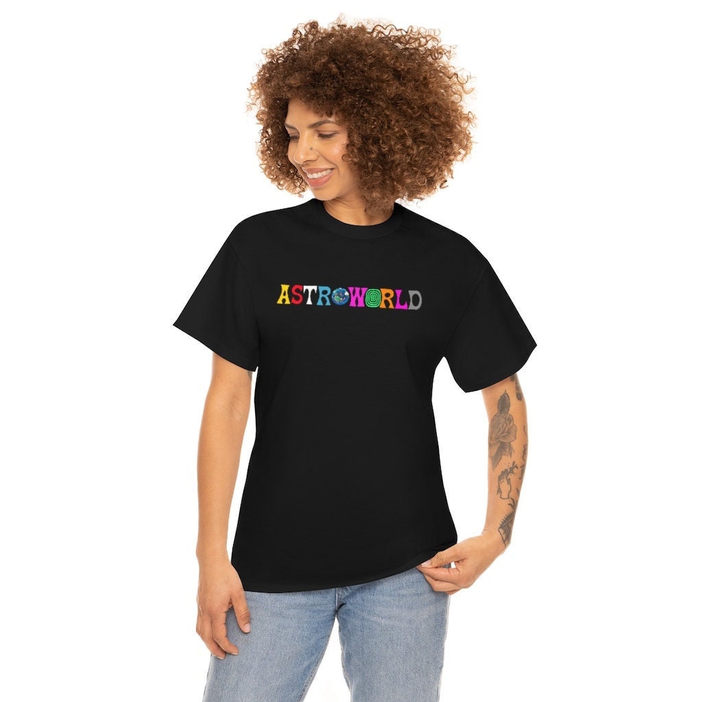 Buy Travis Scott Astroworld Album Cover T-shirt Rapper Tee Hip Online in  India - Etsy