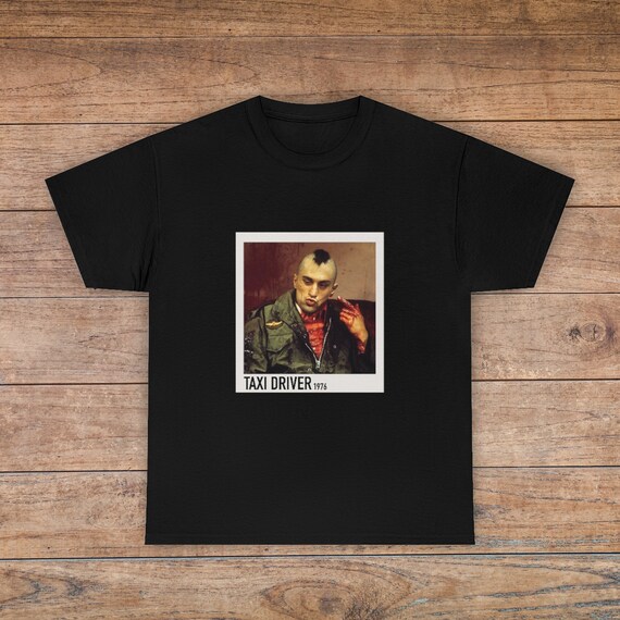 Retro Taxi Driver Movie Tshirt Vintage Taxi Driver Film Tee Etsy