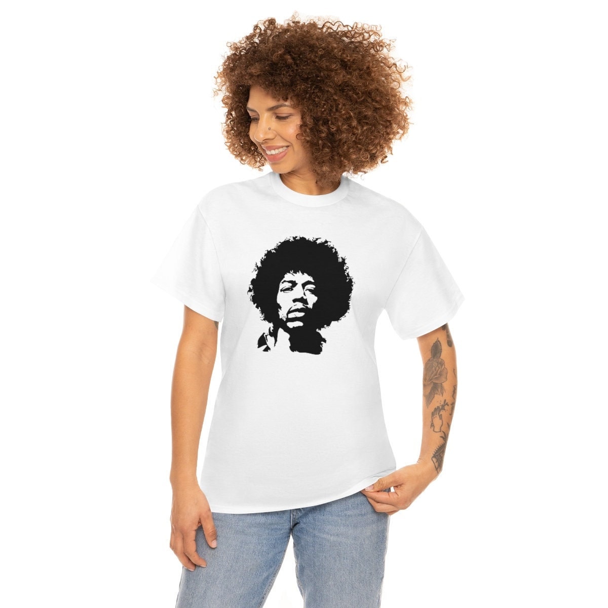 Discover Retro Jimi Hendrix T-Shirt