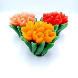 Hochzeit-Dusche-Bevorzugungen, Blumen-Kerzen für Party, Gastgeschenke für Hochzeit-Kerze-Geschenke für Party, Hochzeit-Kerzen-Bevorzugungen-Geschenke in der Masse