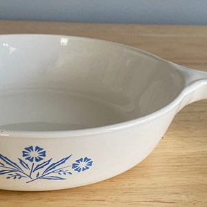 Corningware Skillet, Blue Cornflower, P-83-B, Vintage Cookware, 6 1/2 Inch, Made in USA, Cookware
