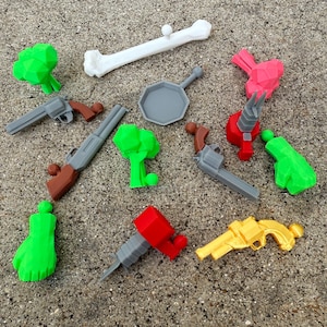 Animal Company EXTRA HOLDABLE ITEMS (No Animal Included) for animal company toy figures. Animal Company Gift *Items only fit figures I make*