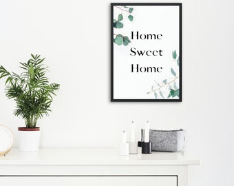 DIGITAL Wall Print, Wall Decor, Printable Wall Art Decor, Botanical Leaf, Instant Download