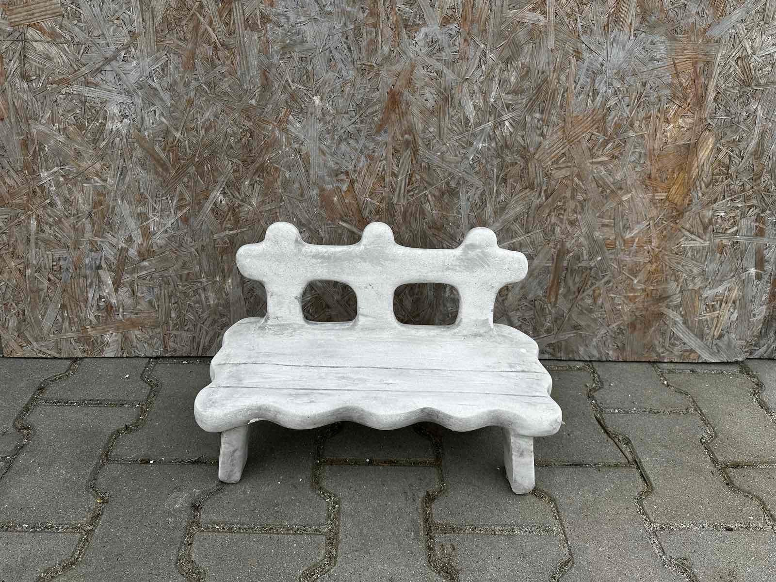 Small concrete garden bench hotsell