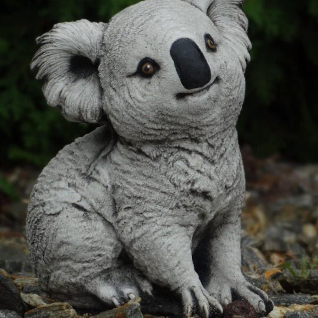 Baby Koala Statue Koala Bear Koala Figure Concrete Koala Australian