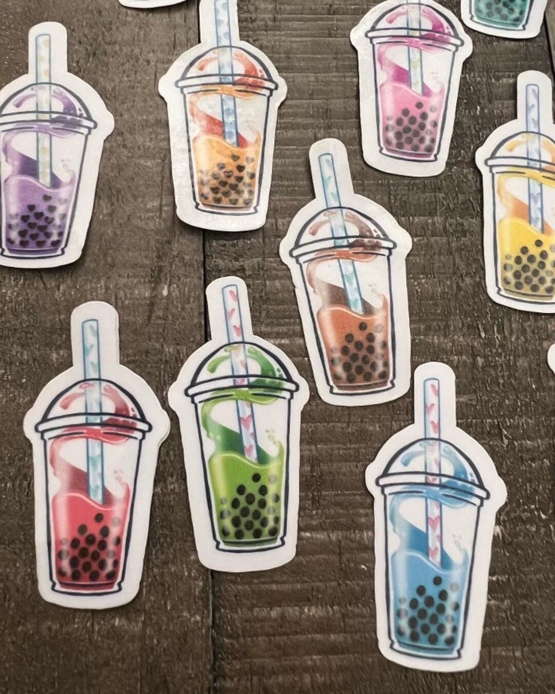 Boba Stickers - Etsy