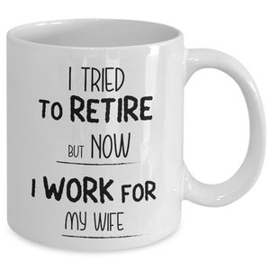 Senior Citizen Gifts, for Husband, Funny Retirement Party gifts, Elderly Birthday Gifts, Funny Seniors Coffee Mug image 2