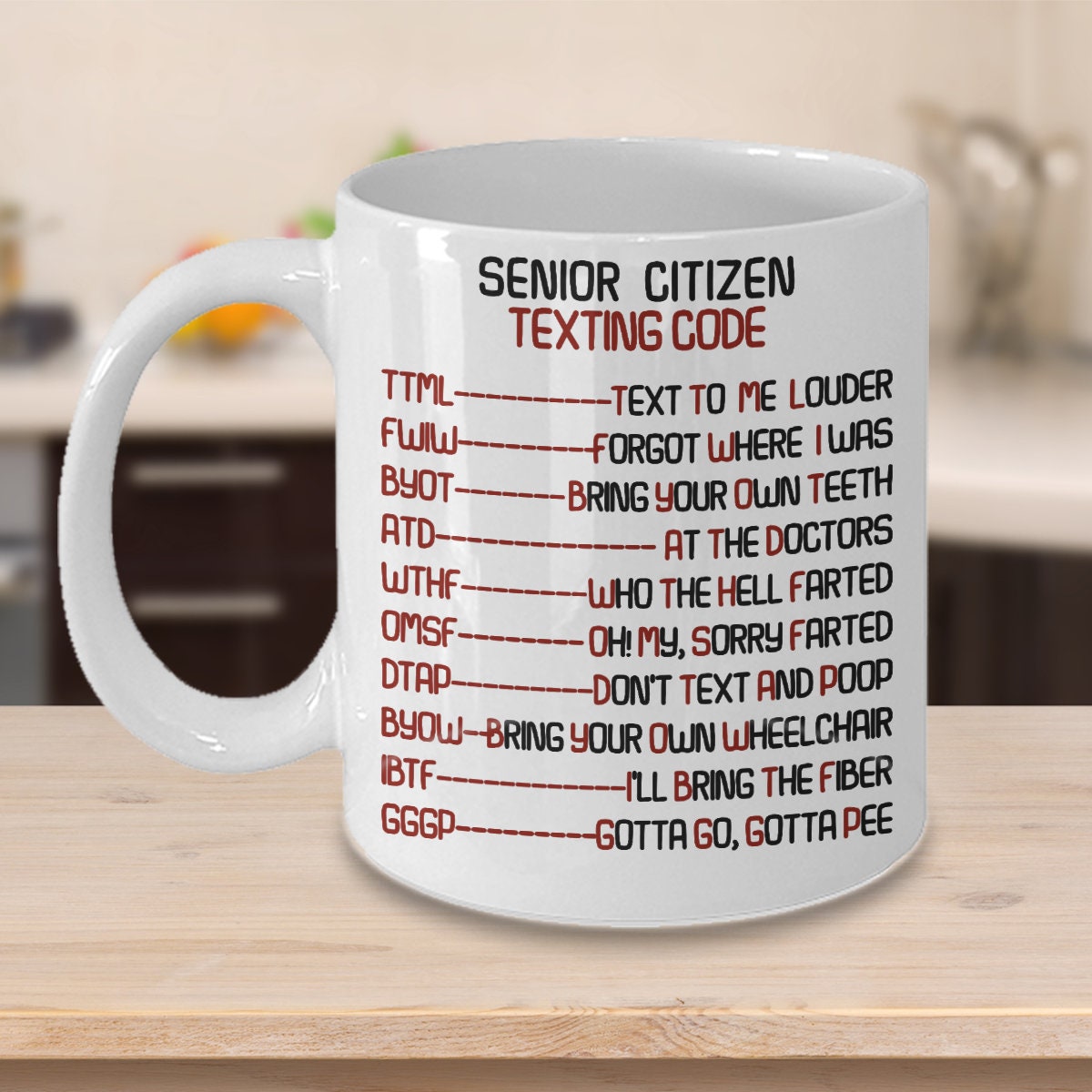 Gifts for Senior Citizens Senior Citizen Texting Code Gift for Senior Women  and Men Funny Gag Gifts for Older Old People, Senior Gifts 