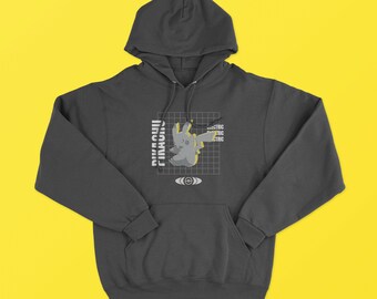 Electric-type Graphic Hoodie