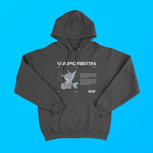 Water-type Graphic Hoodie