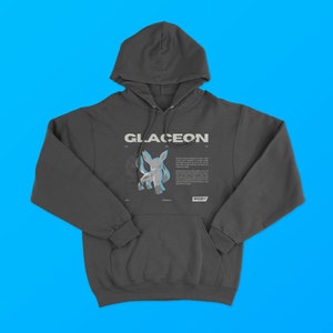 Ice-type Graphic Hoodie