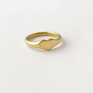 指輪・リング Chunky Heart Ring #3470 Chunky Heart Ring | Elle Perahia