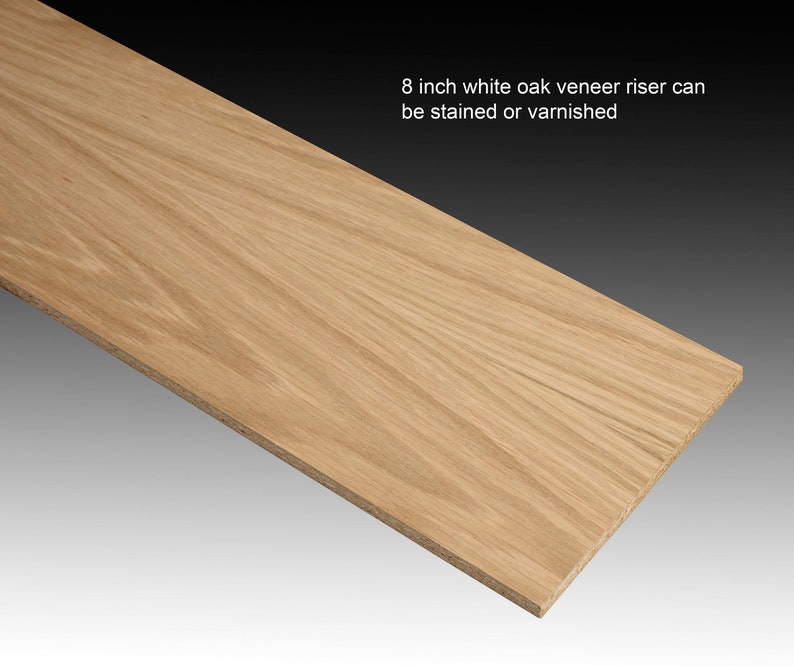 Stair Tread Risers Red Oak White Oak Hard Maple Ready to Etsy