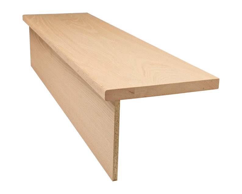 Stair Treads Red Oak Builder Grade With A Red Oak Riser Included combo Ready to Ship Buy