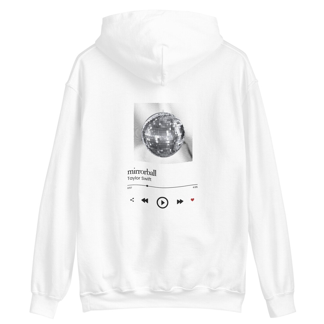 Mirrorball Music Playlist Hoodie - Etsy