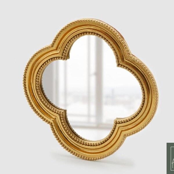 Gold Mirror Small Etsy