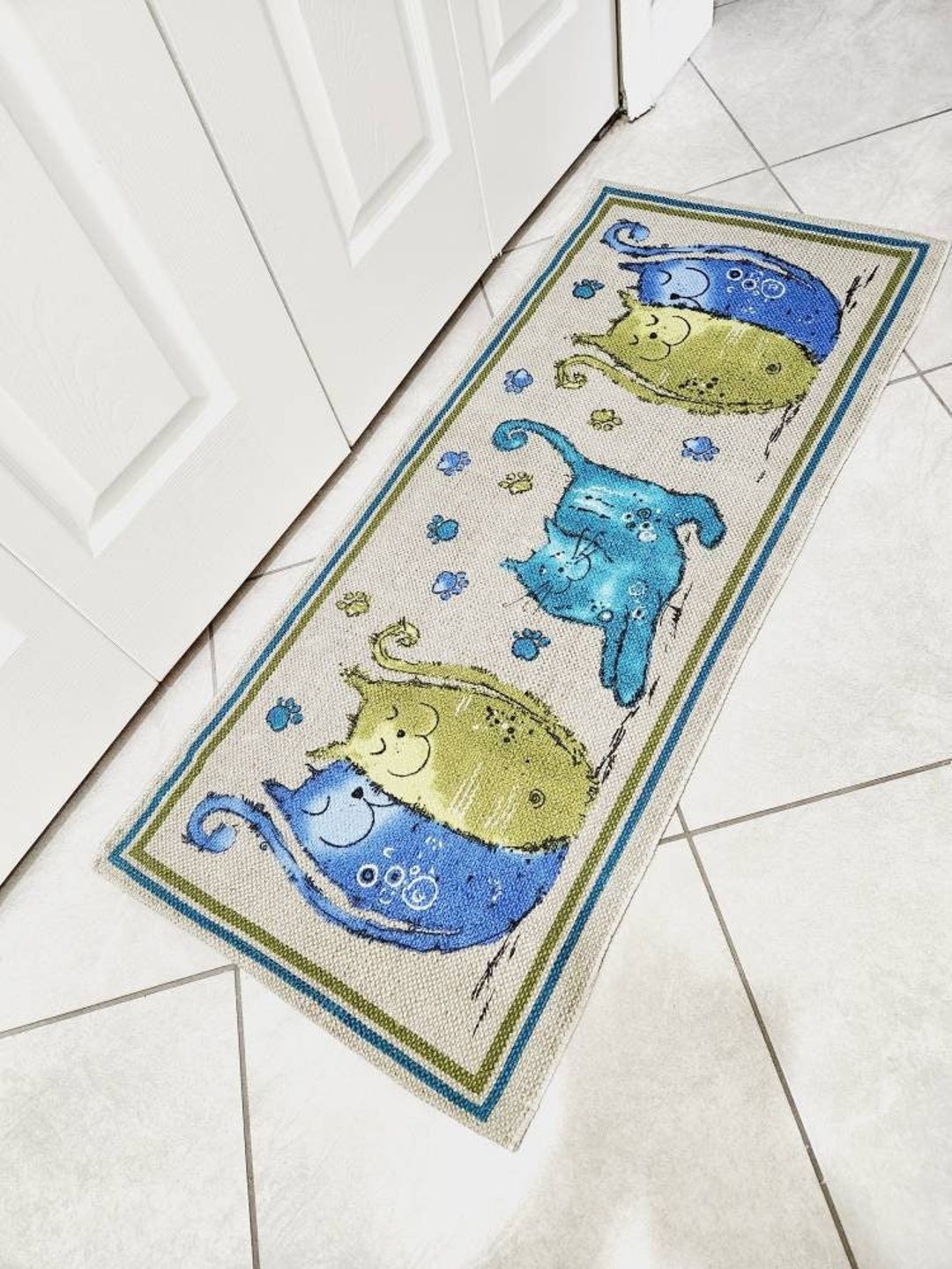 Kitchen Floor Rug, Bathroom Floor Mat, Kitchen Floor Mat, Cotton Carpet