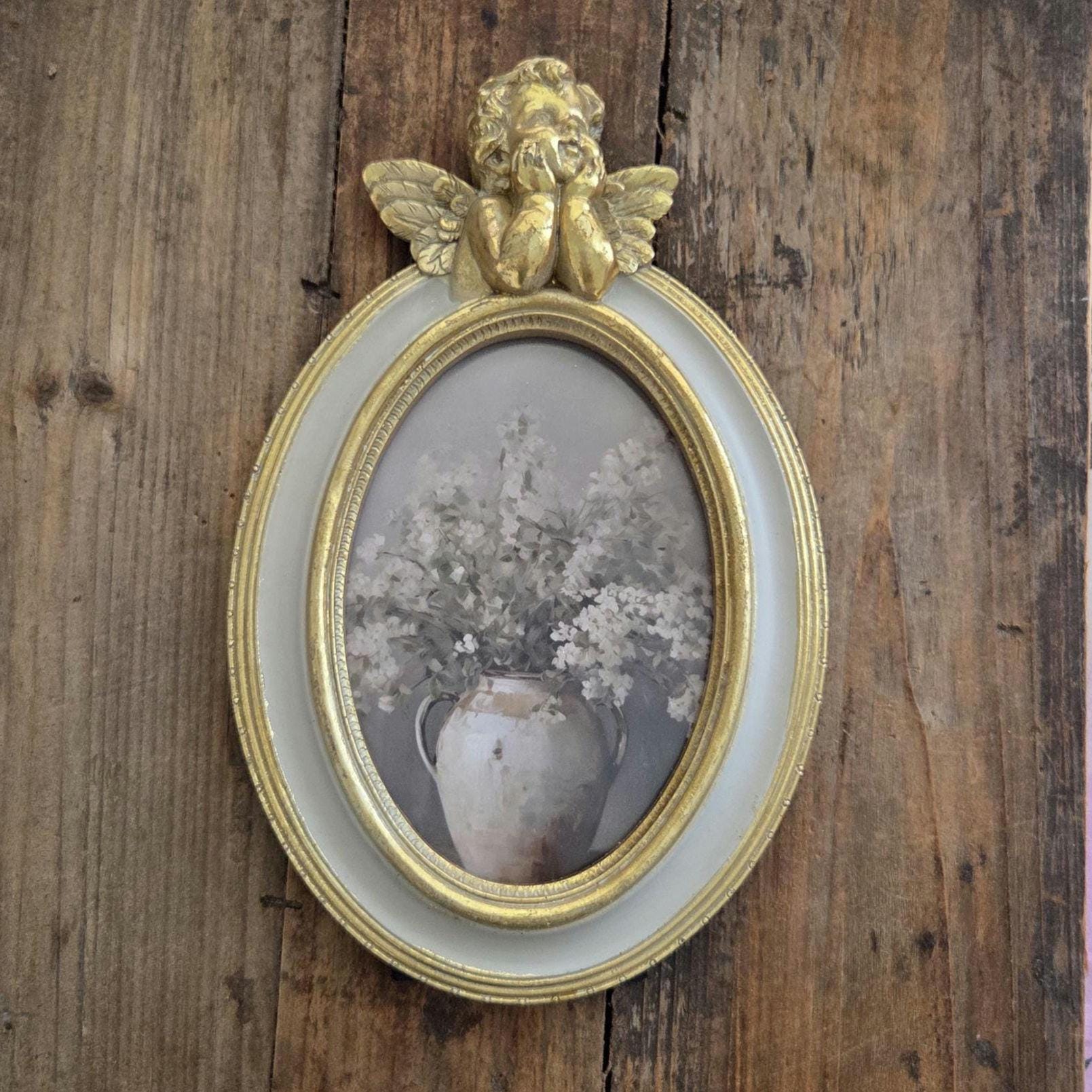 Victorian Gold Ornate Picture Frame 4x6: French Country Tabletop