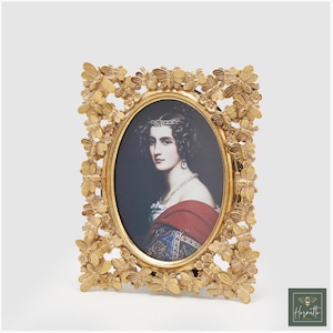 Gold Ornate Frame 5x7 Picture Frame Silver Wedding Frame French Antique Photo Frame Victorian Decor Table Top Photo Frame for Home Decor