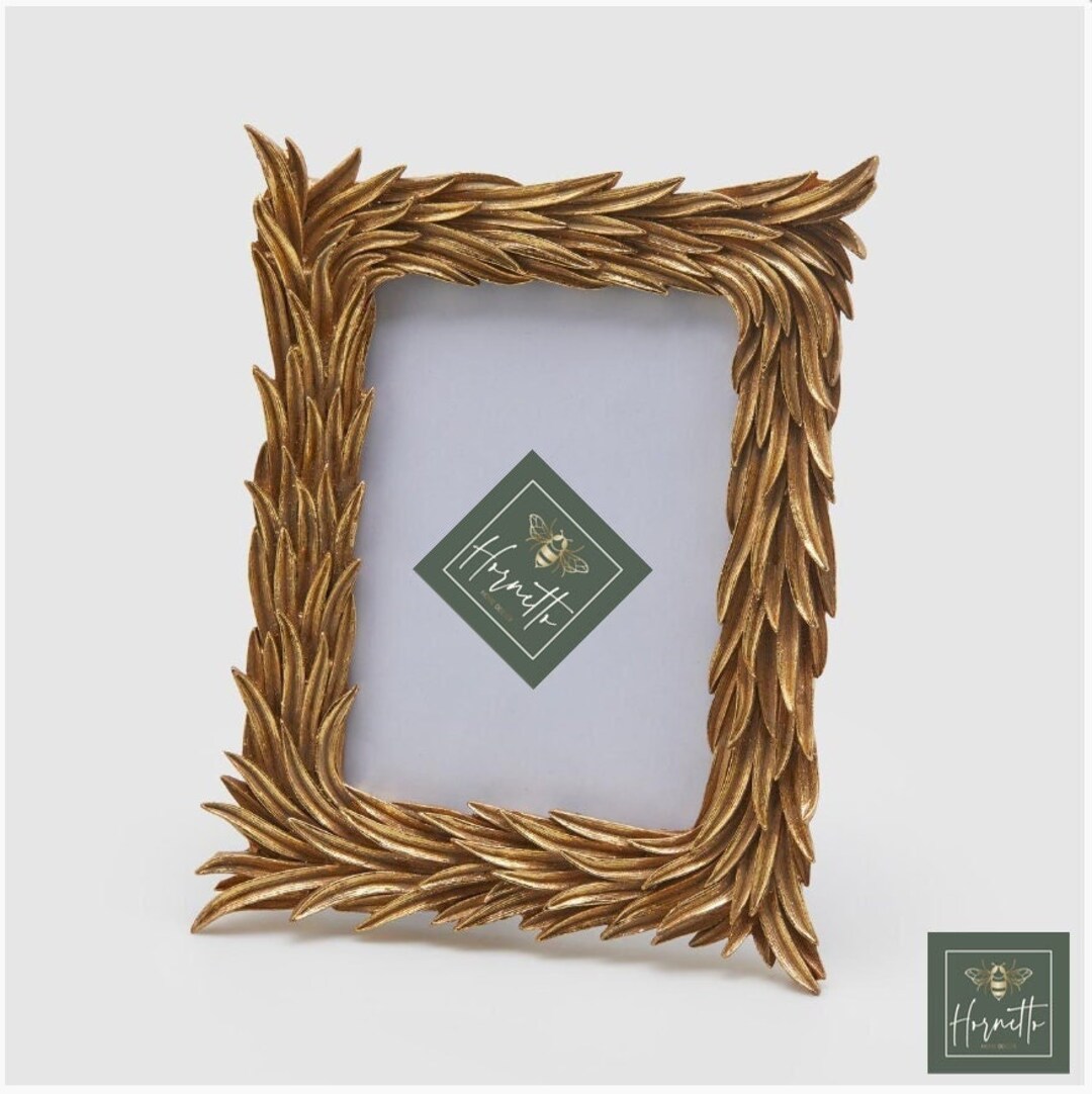 Gold Ornate Frame 5x7 Picture Frame 8x10 Wedding Frame French Antique