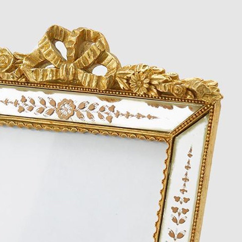 French Ornate Picture Frame 5x7 Gold Antique Victorian Decor Etsy