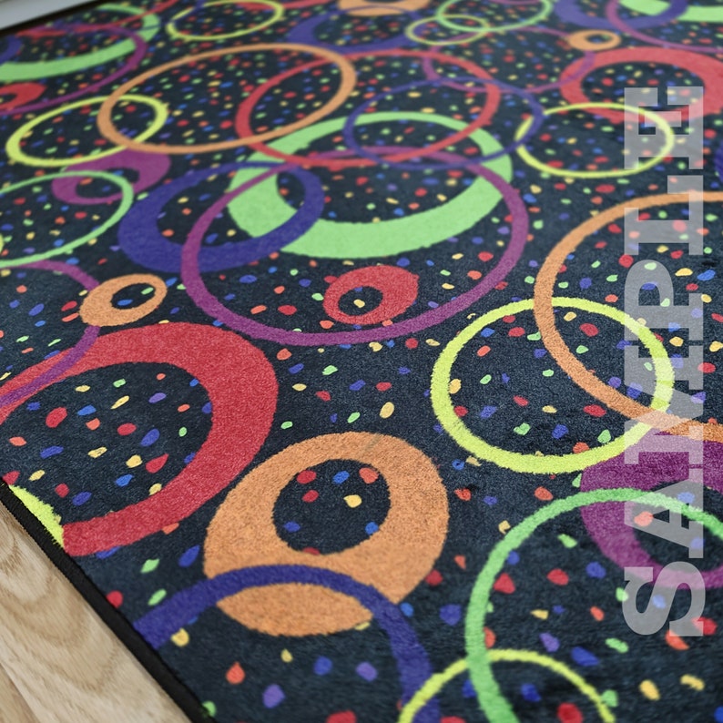 Arcade Carpet Bowling Alley Carpet Game Room Rug Player Etsy