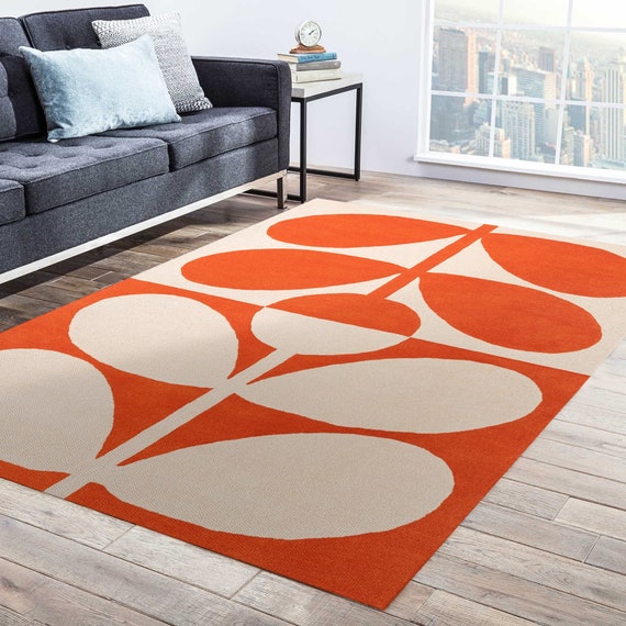 Contemporary Floor Carpets under Sofa, Large Modern Rugs for Sale, Mod