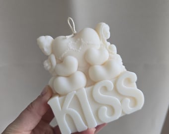 Świeca sojowa KISS