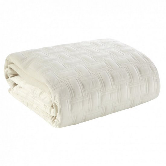 Cream Velvet Bedspread, Cream Bedspread Uk,king Size Bedspread