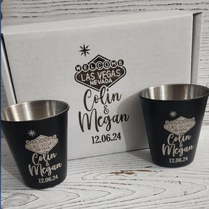 Stainless Steel Custom Engraved Shot Glasses Bachelor Party Personalized Wedding Favors Bulk Orders Design Adult Gift Set Housewarming bday