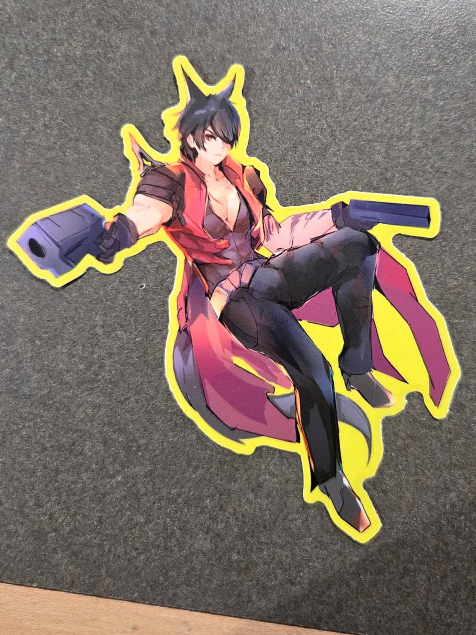 Wolfgard Rossi und Wolfgard | | Arknights Endfield Sticker - Etsy.de
