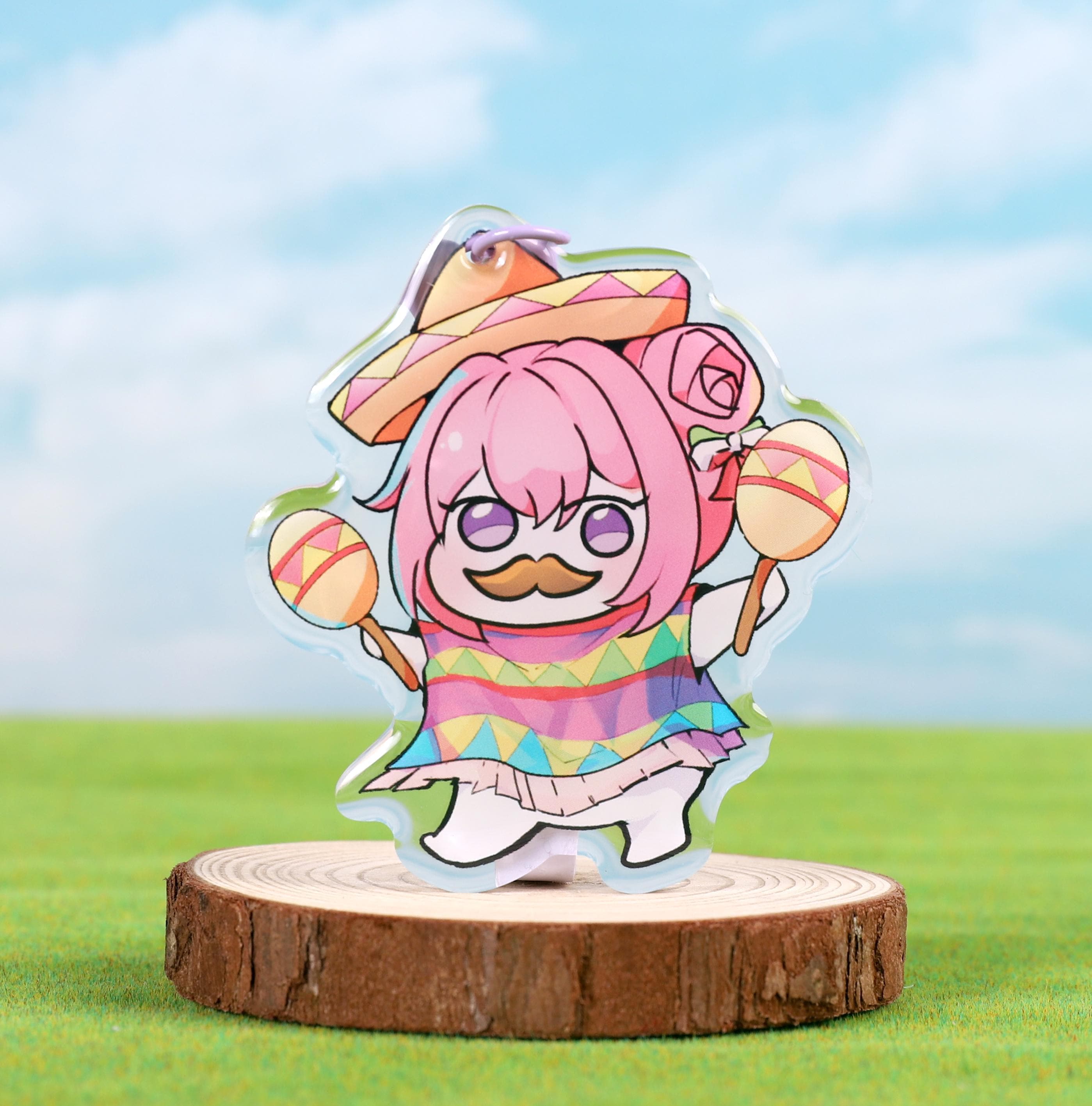 Mexican Doro | Acrylic Charm Nikke | Double Sided - Etsy