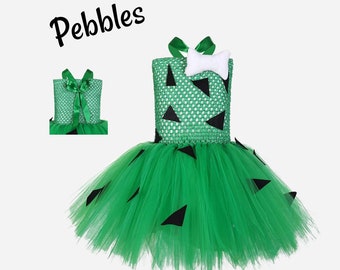 Pebbles Halloween Costume, Pebbles Tutu Dress, Halloween Costume, Tulle Costume, Pebbles Inspired