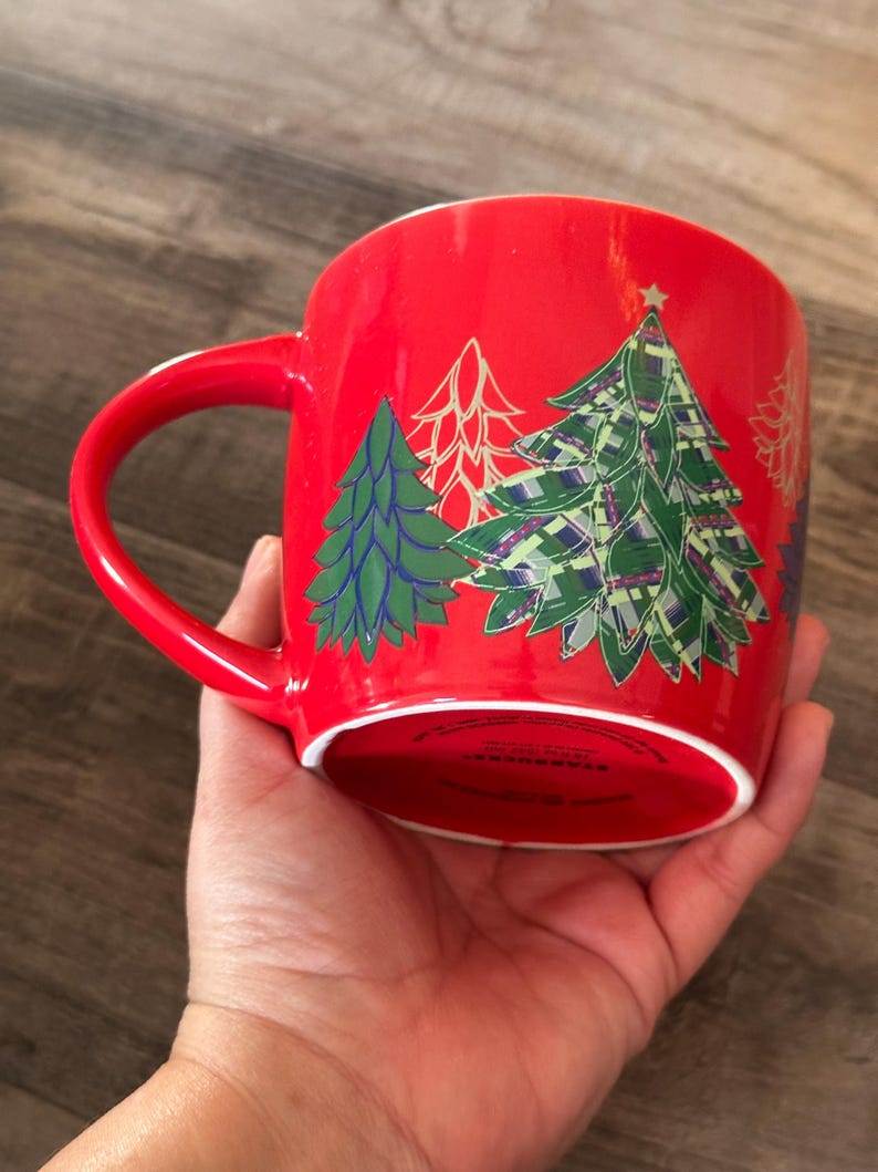 Starbucks Red Holiday Trees Siren Mug Starbucks Coffee 2020 Christmas