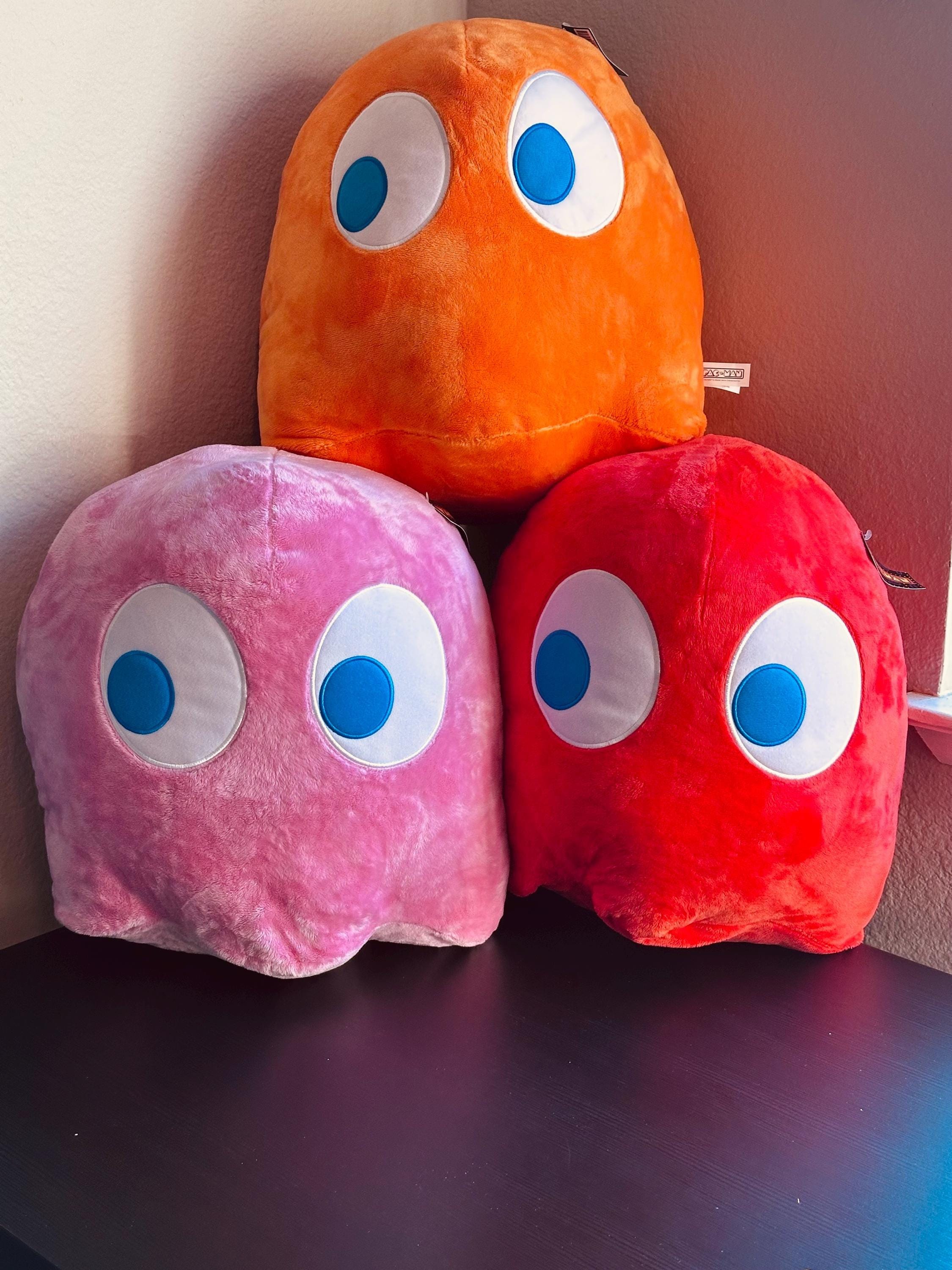 Strap PAC-MAN GHOST FRGMT PLUSH SET 7.5x5.5cm/2.95x2.16
