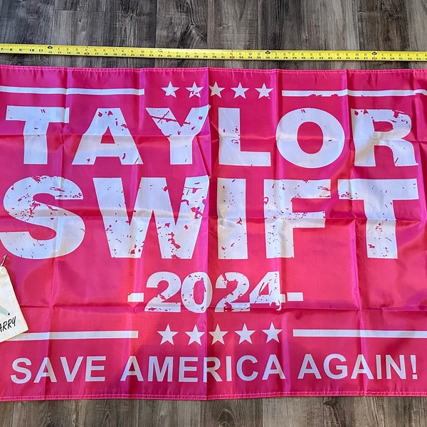 Taylor Swoft 2024 Flag Etsy