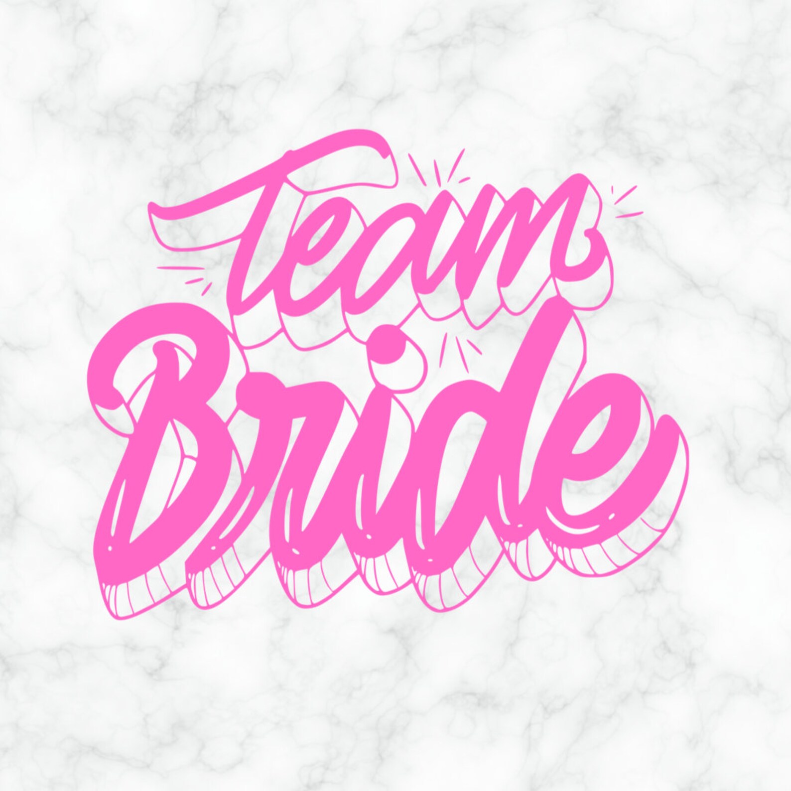 Team Bride Bridal Bachelorette Party PNG, Team Bride Svg, Bridal Party ...
