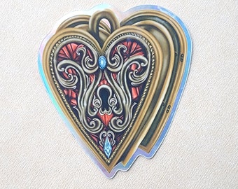 Heart Locket and Key